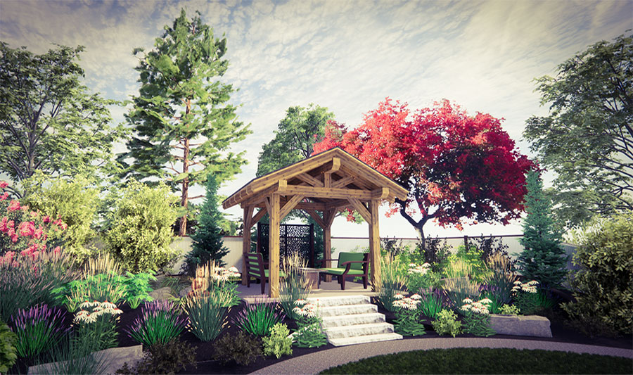 Cohesion Land Design structure renderings image 10