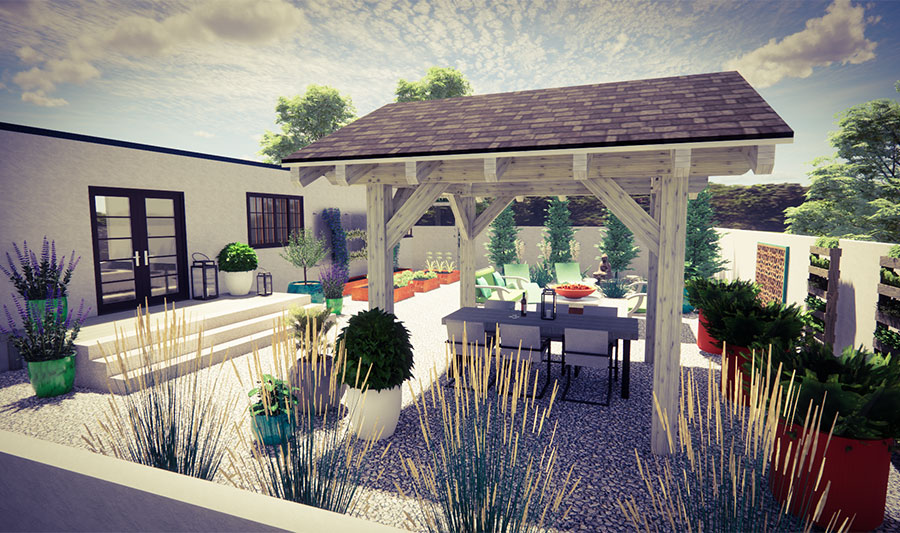 Cohesion Land Design structure renderings image 11