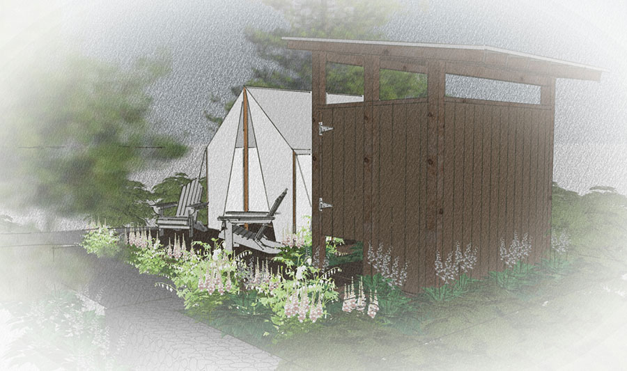 Cohesive Landscape Design offers in-house renderings of all project concepts.