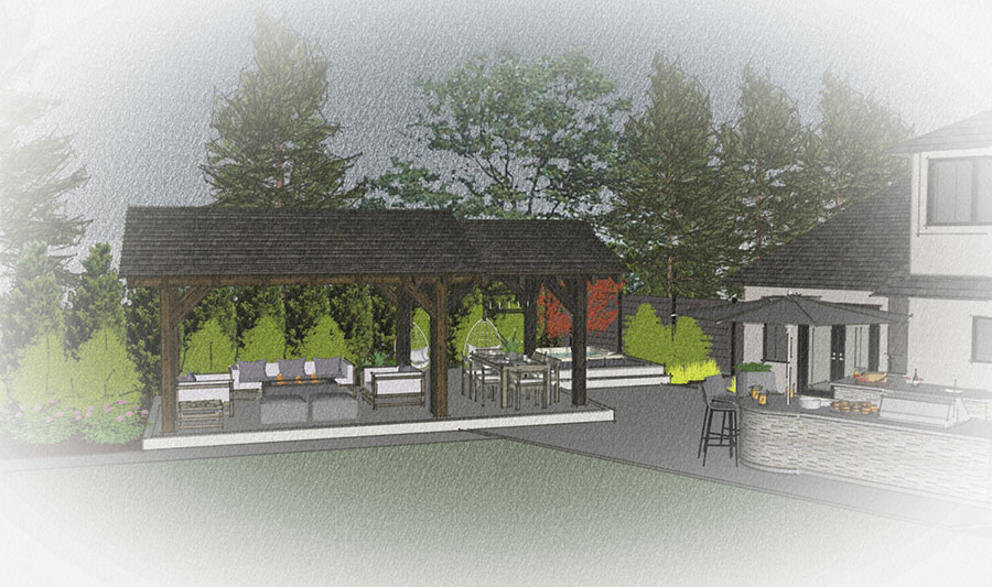 Cohesion Land Design structure renderings image 4