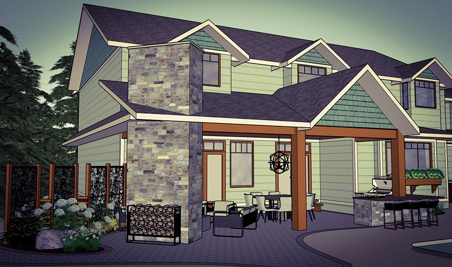 Cohesion Land Design structure renderings image 8