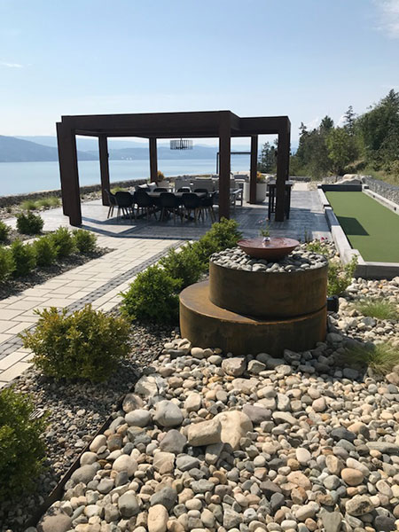 Cohesive Landscape Design project -Lakeside Resort Image 10