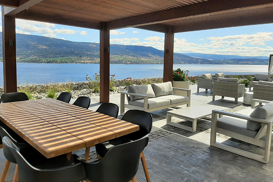 Cohesive Landscape Design project -Lakeside Resort Image 7