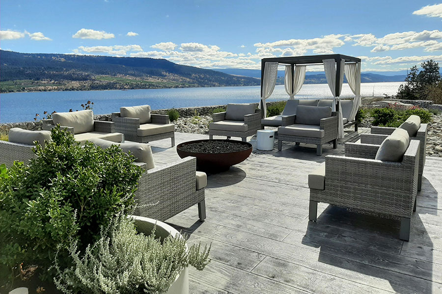 Cohesive Landscape Design project -Lakeside Resort Image 8