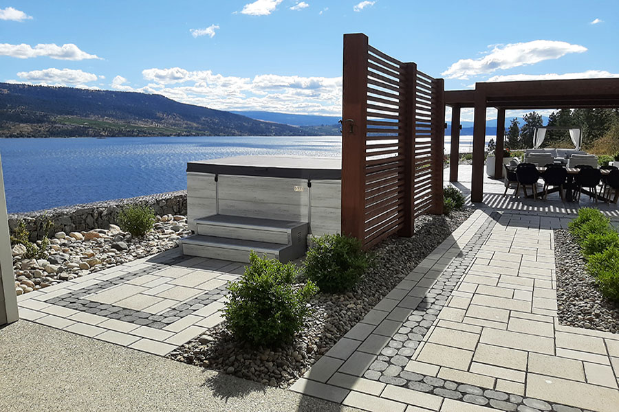 Cohesive Landscape Design project -Lakeside Resort Image 9