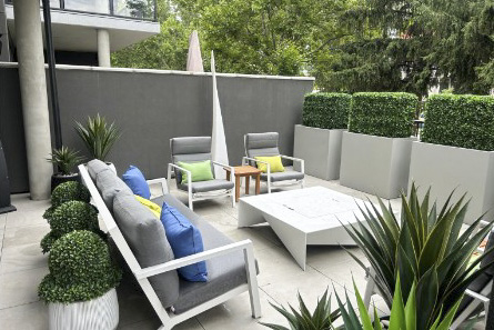 Cohesive Landscape Design varied projects.